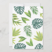 Invitation Parties scintillant rose or Dinosaur filles Invita (Dos)