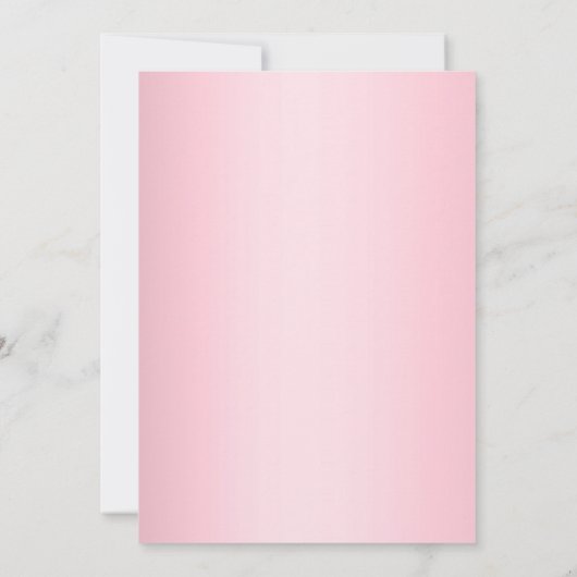 Invitation Parties scintillant rose vif moderne Sparkon Ballo (Dos)