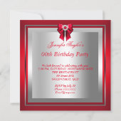 Invitation Parties scintillant Rouge Haut talon Chaussure Arg (Dos)