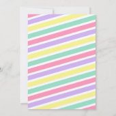 Invitation Parties scintillant Saupoudrer Donuts Anniversaire (Dos)