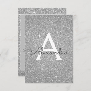 Invitation Parties scintillant Silver Sparkle 50e anniversair