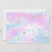 Invitation Parties scintillant Sirène Et Pirate Sous La Mer A (Dos)