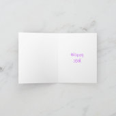 Invitation Parties scintillant Sweet sixteen (Intérieur)