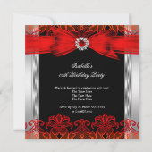 Invitation Parties scintillant talons hauts Rouge dentelle Di (Dos)