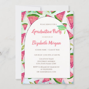 Invitation Parties scintillant verte Casquette, Watermelons G
