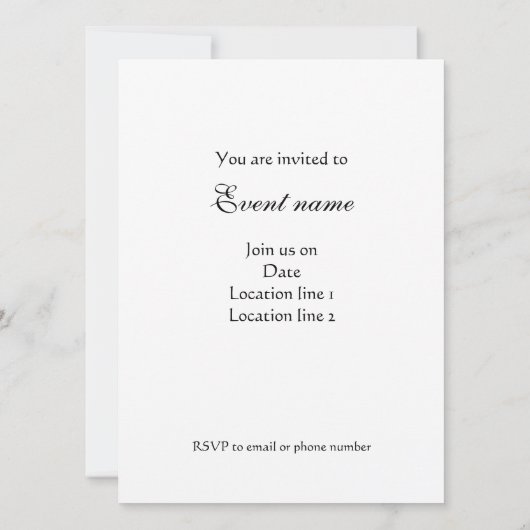 Invitation Parties scintillant violet foncé étincelles Person (Dos)