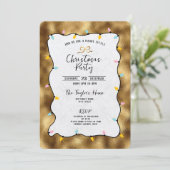 Invitation Parties scintillant Whimsical Main tiré Bow fête d (Debout devant)