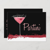 Invitation Partini (Devant / Derrière)