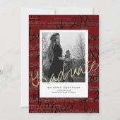 Invitation Partition Musique Bourgogne Photo Diffusion (Devant)