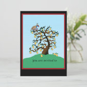 Invitation Partridge in the Pear Tree (Debout devant)