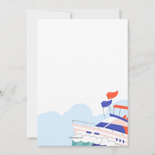 Invitation Party On Board (Dos)