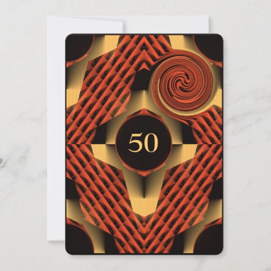 Invitation Party Red (Devant)