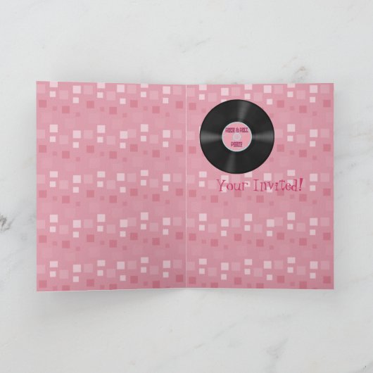 Invitation Party Time! (Intérieur)