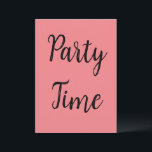Invitation Party Time<br><div class="desc">Party Time</div>