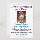 Invitation Party Time Fire Horse (Dos)