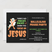 Invitation PAS DE HOCUS POCUS Christian Halloween (Devant)