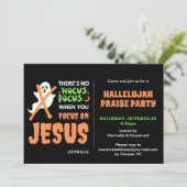 Invitation PAS DE HOCUS POCUS Christian Halloween (Debout devant)