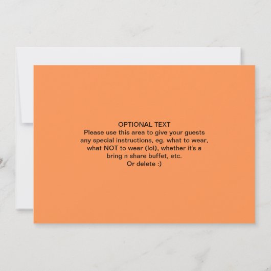 Invitation PAS DE HOCUS POCUS Christian Halloween (Dos)