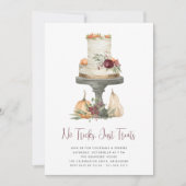 Invitation Pas De Trucs, Il Faut Traiter La Fête D'Halloween (Devant)