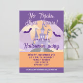 Invitation Pas De Trucs Il Suffit De Traiter Le Château Éffra (Debout devant)