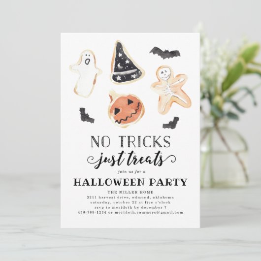 Invitation Pas De Trucs, Il Suffit De Traiter L'Invitation D' (Debout devant)