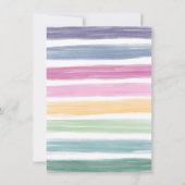 Invitation Pas Le Temps De Siesta Première Fiesta Mignonne Fi (Dos)