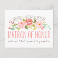 Pas une question, Matrone d'Honneur Jardin de rose