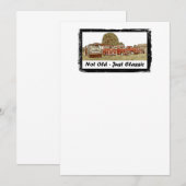 Invitation Pas vieux - Juste Classique (Devant / Derrière)