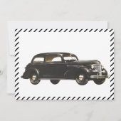 Invitation Pas vieux mais classique 1939 Voiture Anniversaire (Dos)