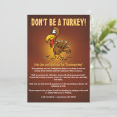 Invitation pas vraiment (Debout devant)