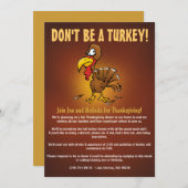 Invitation pas vraiment (Devant / Derrière)