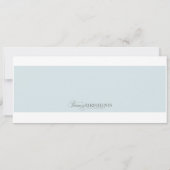 Invitation Pass d'embarquement (Prix du meilleur jour) (Dos)