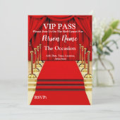 Invitation Pass VIP (Debout devant)