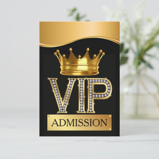 INVITATION PASS VIP (Debout devant)
