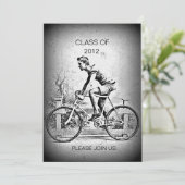 Invitation Passant l fête de remise des diplômes de recyclage (Debout devant)