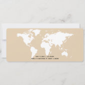 Invitation Passe d'embarquement Adventure Await Baby shower b (Dos)