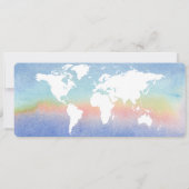 Invitation Passe d'embarquement Répétition de voyage Dîner Ma (Dos)