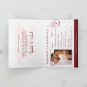 Invitation Passeport Bourgogne Voyage Destination Mariage (Intérieur)
