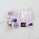 Invitation Passeport d'anniversaire de New York (Intérieur)