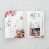 Invitation Passeport de destination Mariage Hawaii (Intérieur)