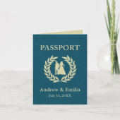 Invitation passeport de mariage (Devant)