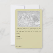 Invitation passeport de mariage (Dos)