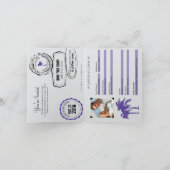 Invitation Passeport de mariage à Koh Samui en Thaïlande (Intérieur)