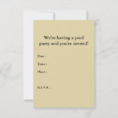 Invitation passeport de piscine (Dos)