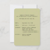 Invitation passeport joyeux anniversaire (Dos)