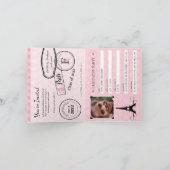 Invitation Passeport Paris pour la 5e année (Intérieur)