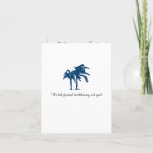 Invitation Passeport pour un mariage au Mexique (Dos)