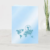 Invitation Passeport Voyage Garçon Baby shower Aventure comme (Dos)