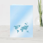 Invitation Passeport Voyage Garçon Baby shower Aventure comme (Dos)