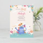 Invitation Passerelle d'eau printanière (Debout devant)